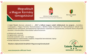 Megvalósult a Magyar Kormány támogatásával